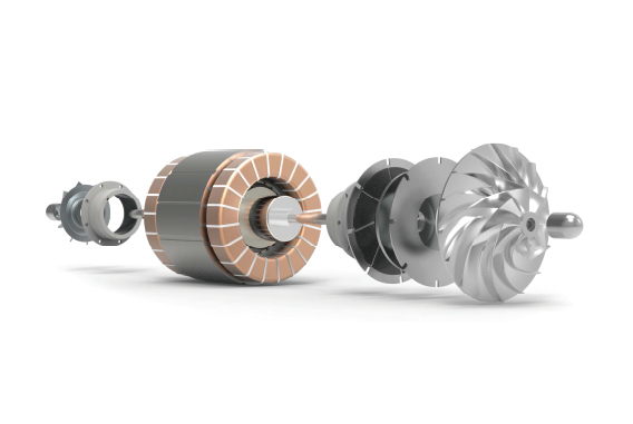 高速永磁同步电机直联驱动